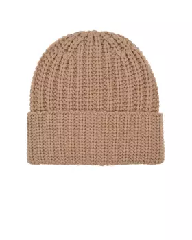 Бежевая шапка из кашемира FTC Cashmere
