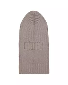 Бежевая шапка-шлем из шерсти Jan&Sofie детская