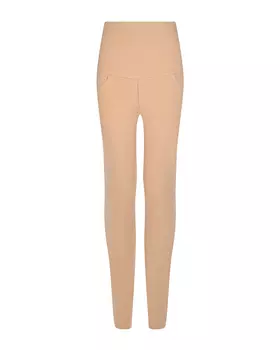 Бежевые базовые леггинсы для беременных Dan Maralex