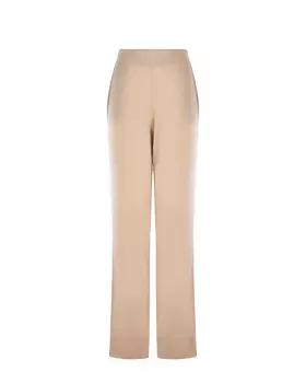 Бежевые брюки из кашемира FTC Cashmere