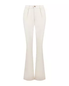 Бежевые брюки клеш Cache Coeur