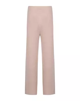 Бежевые кашемировые брюки Genious