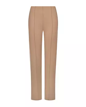 Бежевые прямые брюки Deha