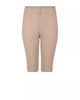 Бежевые шорты-велосипедки Dan Maralex