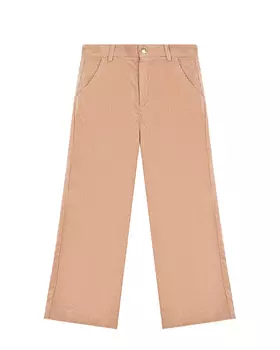Бежевые вельветовые брюки Chloe детские