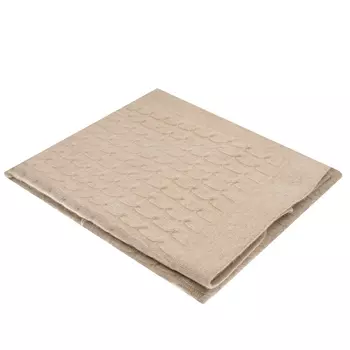 Бежевый плед из кашемира, 90x90 см Oscar et Valentine детский