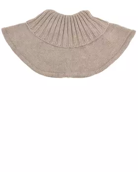 Бежевый шарф-горло Chobi детский