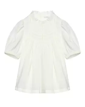 Блуза с ажурной отделкой Cera Una Volta