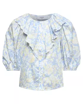 Блуза с рюшами и цветочным принтом Paade Mode