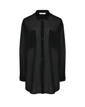 Блузка с накладными карманами Philosophy Di Lorenzo Serafini