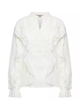 Блузон с рюшами и оборками TWINSET