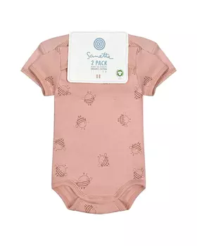 Боди принт пчелки 2 шт Sanetta