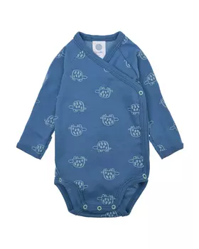 Боди с длинными рукавами с принтом "черепашки" Sanetta