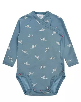 Боди с принтом "Самолетики" Sanetta детское