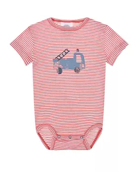 Боди с принтом в красную полоску Sanetta детское