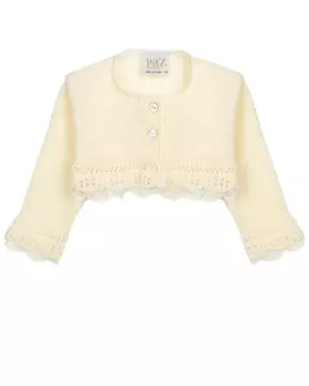 Болеро с кружевной отделкой Paz Rodriguez