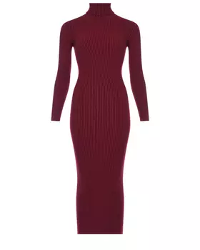 Бордовое платье LA ROCHE Pietro Brunelli