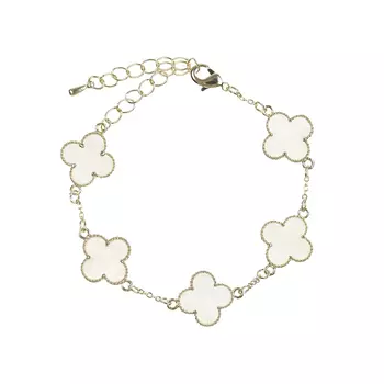 Браслет, белый/золотистый Rena Chris детский