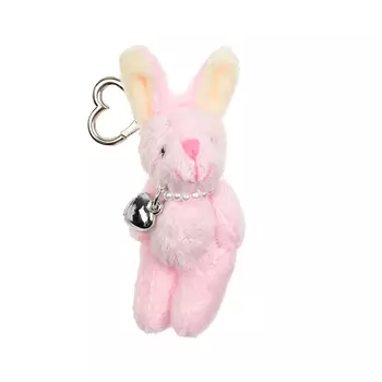 Брелок "заяц", розовый Tais