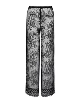 Брюки из гипюра, черные Charo Ruiz