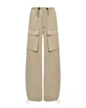 Брюки-карго, бежевые MM6 Maison Margiela