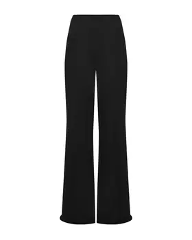 Брюки клеш, черные Flashin