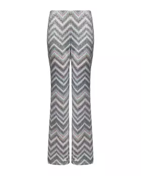 Брюки клеш с люрексом Missoni