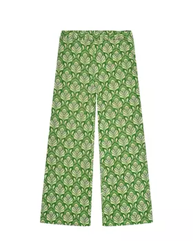 Брюки клеш с узором Etro