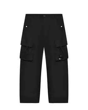 Брюки с карманами карго, черные CP Company