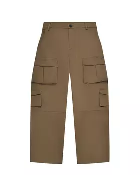 Брюки с карманами карго DOUUOD