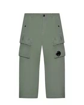 Брюки с карманами карго, хаки CP Company