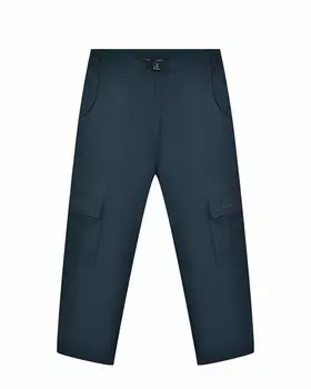 Брюки с карманами-карго, синие No. 21