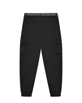 Брюки с поясом на резинке Ermanno Scervino