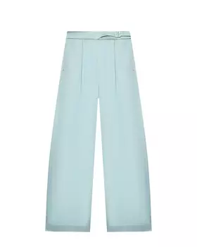 Брюки с пряжкой на поясе Ermanno Scervino