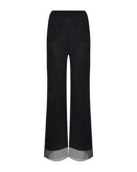 Брюки со стразами, черные Philosophy Di Lorenzo Serafini