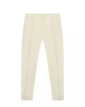 Брюки со стрелками, белые Dsquared2