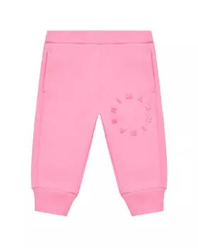 Брюки спортивные на резинке, розовые MARNI