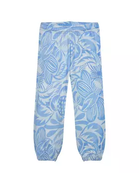 Брюки спортивные однотонный цветочный принт Molo