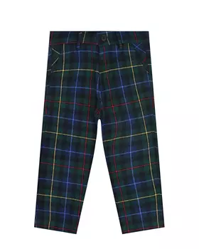 Брюки в клетку Aletta детские