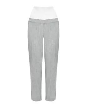 Брюки зауженные Kate, серые Pietro Brunelli