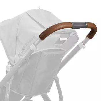 Чехол на ручку Vista, рыжая кожа UPPAbaby