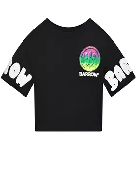 Черная футболка с лого Barrow детская