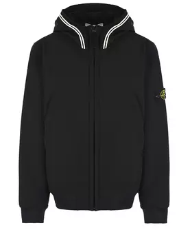 Черная куртка софтшелл Stone Island детская