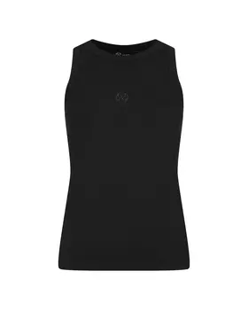 Черная майка в рубчик Dan Maralex