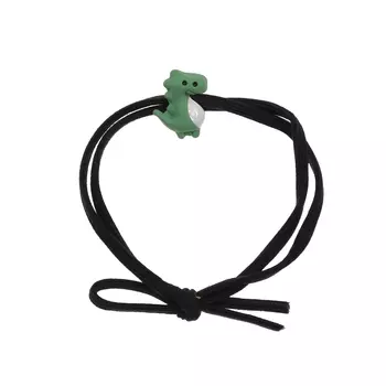 Черная резинка для волос с дракончиком Tais