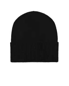 Черная шапка из кашемира FTC Cashmere