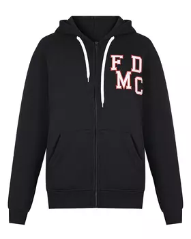 Черная спортивная куртка с лого Forte dei Marmi Couture