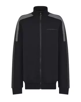 Черная спортивная куртка с воротником-стойкой Antony Morato детская