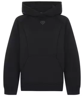 Черная толстовка-худи с функцией для кормления Pietro Brunelli