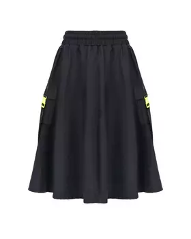 Черная юбка с карманами карго Barrow детская